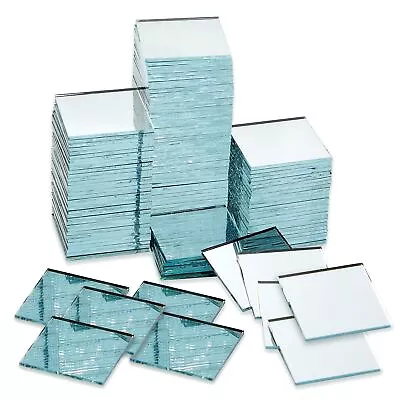 120 Pcs Mini Square Mirror Tiles 1  For Arts And Crafts Supplies Wall Room Décor • $16.49