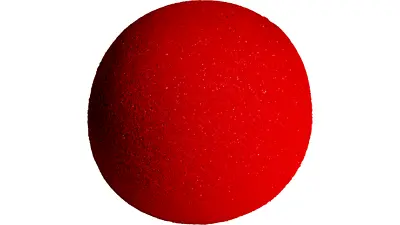 4 Inch Regular Sponge Ball (Red) From Magic By Gosh (1 Each) • $7.89