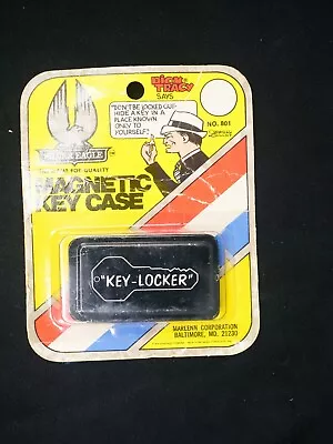 Vintage Silver Eagle Dick Tracy Magnetic Key Case By Marlenn Corp. NEW OLD STOCK • $7.99