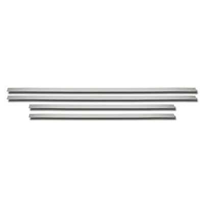 Side Door Molding Trim For Ford F-150 2009-2014 Crew Cab Steel Silver 4x • $69.99