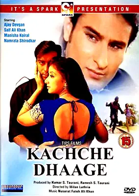 Kachche Dhaage - Ajay Devgan Saif Ali Khan - New Bollywood Dvd - English Subs • £11.54