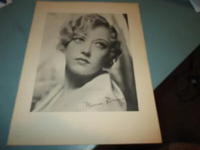 Vintage Portrait Photo Marion Davies-MGM Photo • $14.99