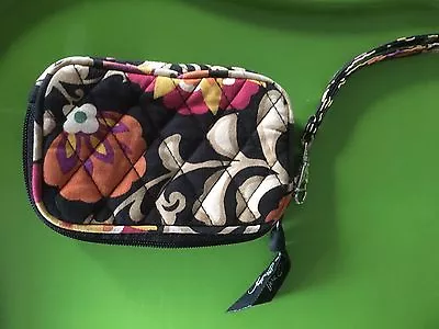 VERA BRADLEY Original RARE SUZANI TECH Wallet COIN PURSE WRISTLET CAMERA Bag • $15.99