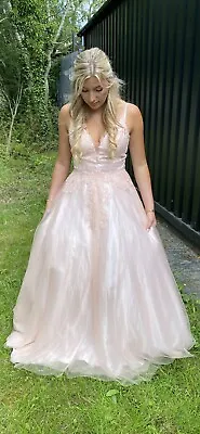 £325 • Buy Absolutely Beautiful Prom / Bridesmaid Dress Size 10 With Corset Back Detail