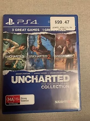 Uncharted: The Nathan Drake Collection PS4 • $25