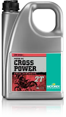 MOTOREX CROSS POWER 2T FULL-SYN 2-Stroke/ Cycle Pre-Mix Injector Engine Oil 4L • $118.07
