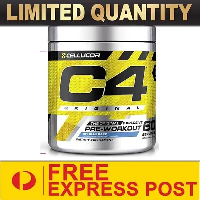 Cellucor C4 Id 60 Serves Serve Pre Workout C4 Original Energy Express • $59.90