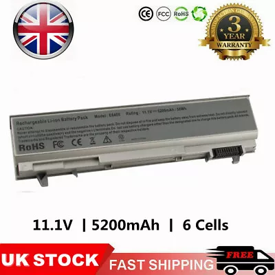 £15.98 • Buy 5200mAh Battery For DELL Latitude E6400 E6410 E6500 E6510 PT434 PT435 KY265