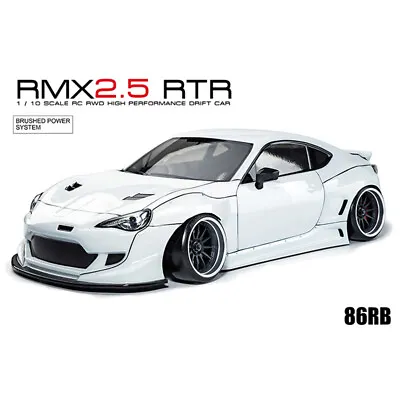 MST 1/10 RMX 2.5 86RB White Body Brushed RWD RTR Drift RC Car EP #531905W  • $277.77