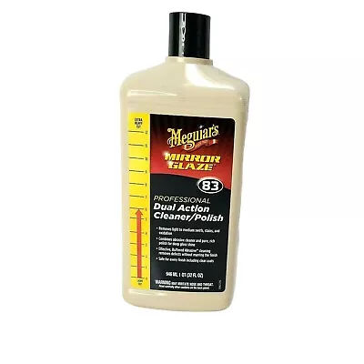 Meguiar's M83 Mirror Glaze Dual Action Cleaner Polish 32 Fl Oz • $28.99