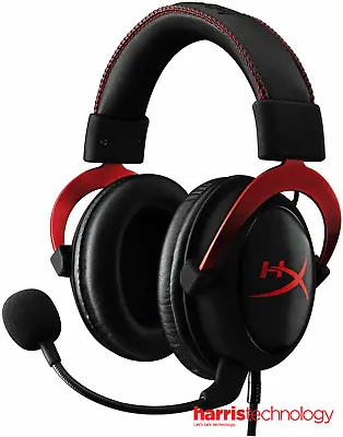 $124 • Buy HyperX Cloud II 7.1 Channel USB Gaming Headset (Black & Red) - 4P5M0AA
