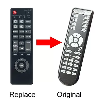 New Remote Control Fit For Optoma TSFP-IR01 HD90 HD91 TH7500 PRO8000 Projector • $12.99