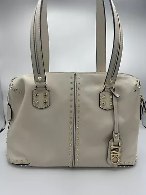 Astor Large Studded Leather Shoulder Bag Michael Kors • $199.99