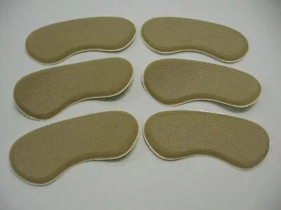Heel Grippers - Rubber Shoe Grips Self Adhesive-3 Pair (6 Grips) - FREE SHIPPING • $6.48
