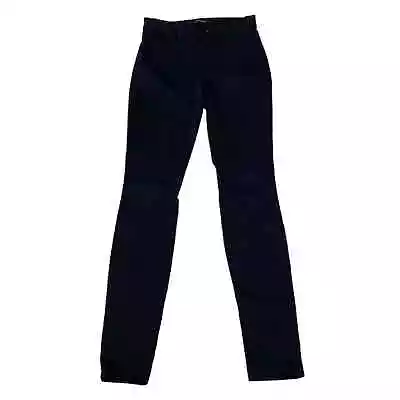 J Brand Jeans Women's 24 Black Denim Super Skinny Ankle Stretchy • $22.80