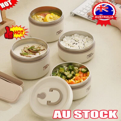 $16.10 • Buy Kids Adult Hot Food Flask Thermos Warmer Food Container Lunch Box 420/620ml AU