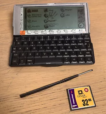 £199.99 • Buy Psion Series 5mx Pro Handheld Stylus  - 16MB Vintage Portable With Memory Card