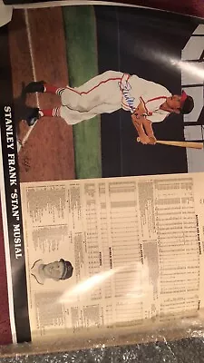 Stan Musial Autographed Poster  • $100