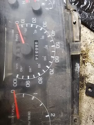 99 00 01 Ford F250 F350 7.3L Diesel Speedometer Instrument 80000 Miles Cluster  • $100