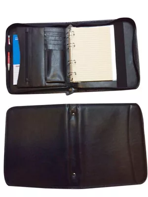 Zipped Ring Binder Slightly Bigger Than A5 & Smaller Than A4   4 'D' Shape Rings • £24.99