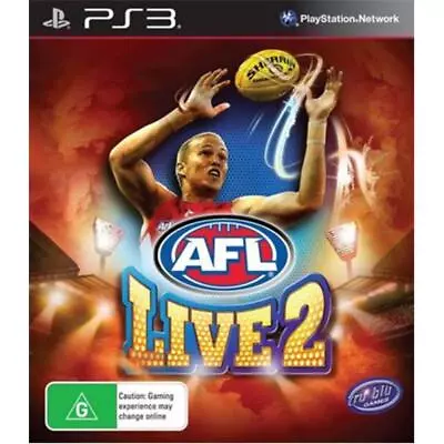 AFL Live 2 [Pre-Owned] (PS3) • $33.95