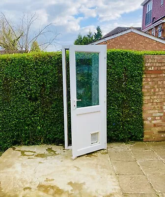 UPVC Door PVC Door External Exterior Door Double Glazed Door • £180