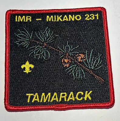 OA Lodge 231 Mikano Wisconsin Tamarack  Odd Shape   Boy Scout Patch XJ3 • $8.53