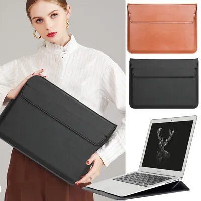 Leather Stand Case Bag For Apple IPad 9.7' 10.2' 11'/MacBook Air Pro 11 13 15 16 • £9.86