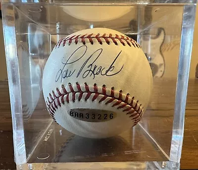 Lou Brock Autographed Baseball Baa St Louis Cardinals • $199.99