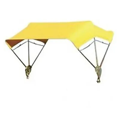 $264.99 • Buy Yellow 3 Bow 40  Buggy Top Tractor Umbrella Frame & Canvas Cover TBT3 406156