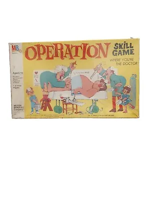 VINTAGE Operation Game 1965 Smoking Doctor Rare BRAND NEW & SEALED! • $49.99