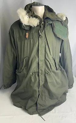 Vintage Fishtail Parka Original US M65 Padded Hooded Army Military Issued • $249.99