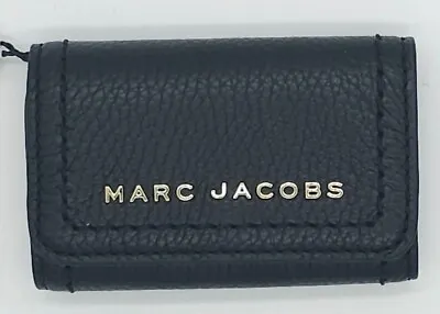 Marc Jacobs Wallets Key Holder Case Tri-fold Black Leather New GL02301916 • $45.97