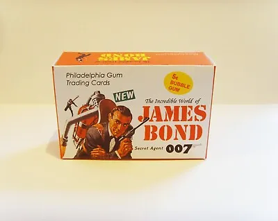 JAMES BOND- THUNDERBALL - PHILADELPHIA CARDS- Custom Picture Cards Display Box. • £5.99