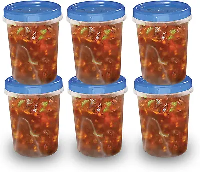 Food Storage Meal Prep Containers Reusable Dishwasher Safe Medium Round Ziploc • $36.99