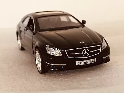 C218 Mercedes-Benz CLS 63 AMG V8 BiTurbo Car Brand New Black Rare Diecast Model • $15.99