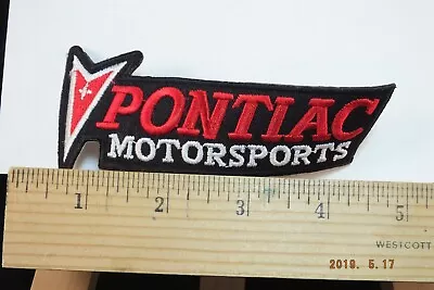 Pontiac  Motorsports  Embroidered Iron-on Patch  4.5  • $6.99