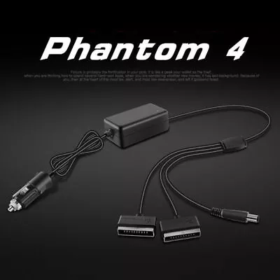 $52.48 • Buy Car Charger Adapter For DJI Phantom 4 Drone Pro Professional Battery Accessories