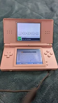 Nintendo DS Lite Pink With Stylus Plus Bonus Stylus  • $65