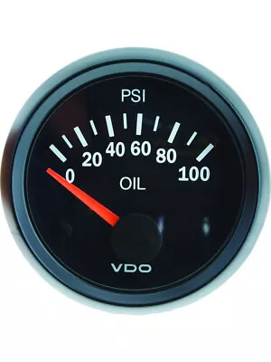 VDO Pressure Gauge Electrical 100Psi 12V 52mm Eg0042 (350010021) • $80.50