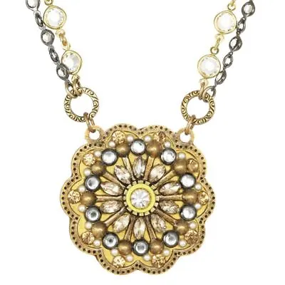 Michal Golan Marigold Flower Necklace • $122