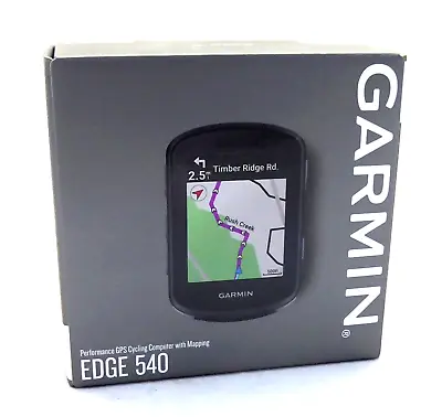 Garmin Edge 540 GPS Enabled Button Operated Cycling Computer 010-02694-00 • $349.99