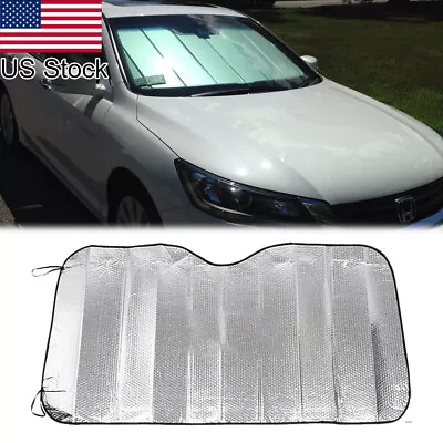 140x70cm Soft Car Windshield Cover Sun Shade Visor Reflective UV Block Protector • $14.07