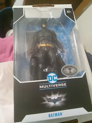 McFarlane The Dark Knight Batman (Hong Kong Sky Dive) 7” Platinum Chase • $34.99