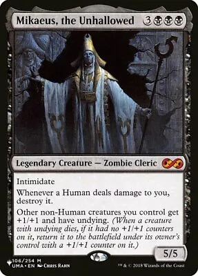 [1x] Mikaeus The Unhallowed - (UMA) The List - Near Mint English - The List MT • $9