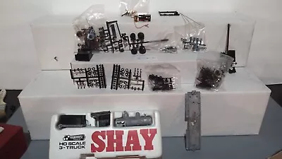 NEW HO Roundhouse Model Die Casting MDC Three Truck Shay Kit 370 Complete • $75