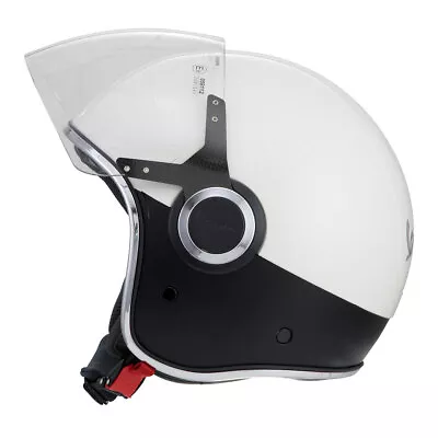 Helmet Jet PIAGGIO VESPA VJ White/Black • $340.30