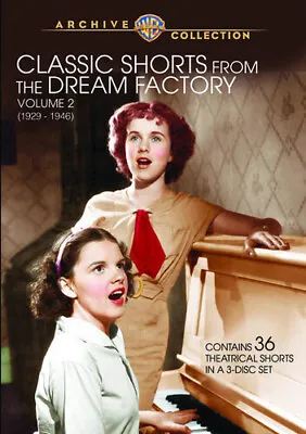 Classic Shorts From The Dream Factory: Volume 2 [New DVD] Full Frame Dolby • $22.25