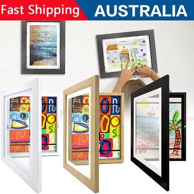 Photo Frames Kids Art Frames Children Art Projects Artwork Display Hold A4 Paper • $13.59