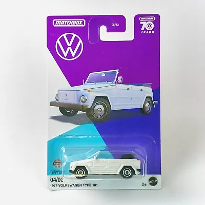 Matchbox Volkswagen Type 181 70 Years Special Edition • $6.65